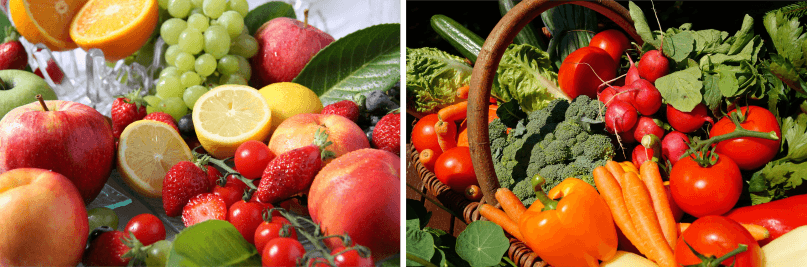Mediterranean fruits and vegetables Mediterranean fruits and vegetables