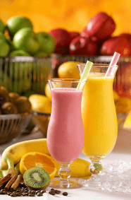 Plain fruit smoothie Plain fruit smoothie