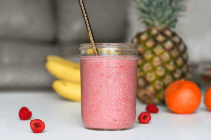 Raspberry strawberry smoothie Raspberry strawberry smoothie