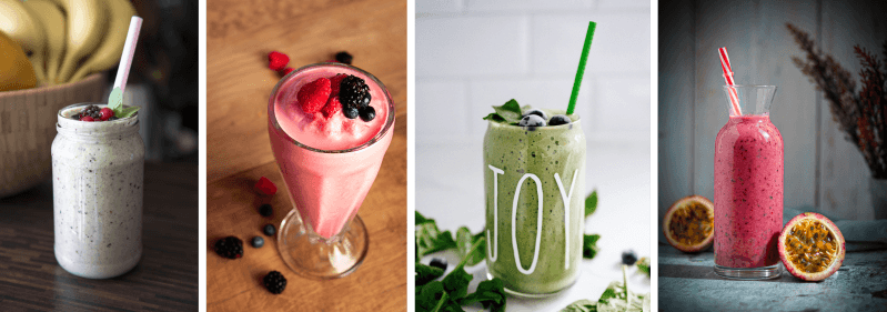 Healthy fruit & veggie smoothies Healthy fruit & veggie smoothies