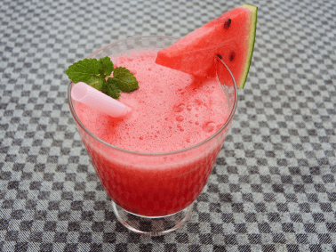 Watermelon pineapple mint shake Watermelon pineapple mint shake